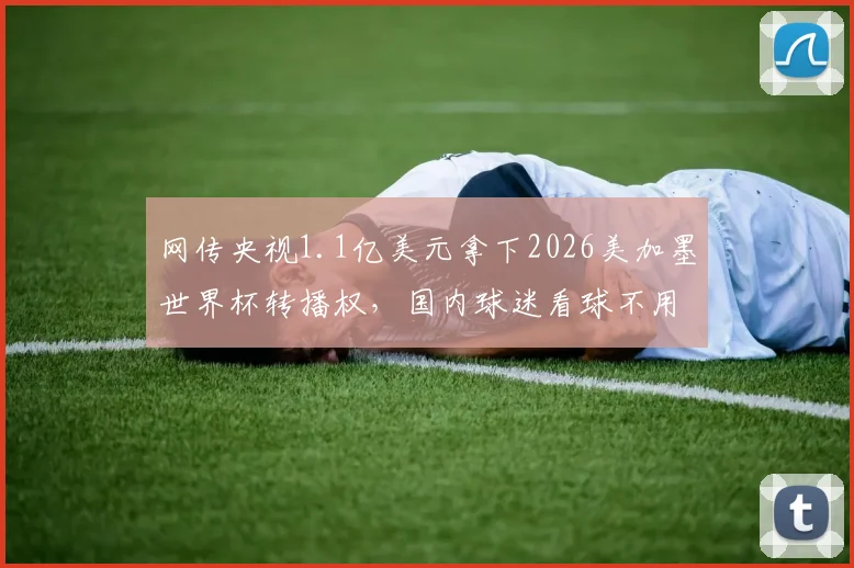 网传央视1.1亿美元拿下2026美加墨世界杯转播权，国内球迷看球不用愁了？最新消息与深度解读